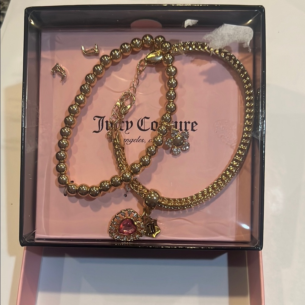 Juicy Couture Jewelry set.